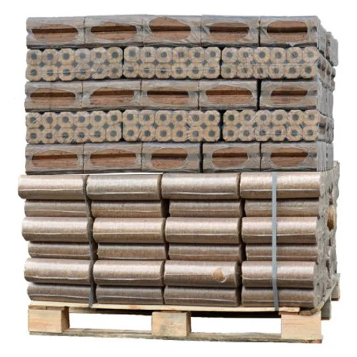 Mixed pallet of Pini Kay wood briquettes + Nestro mix (960 kg)
